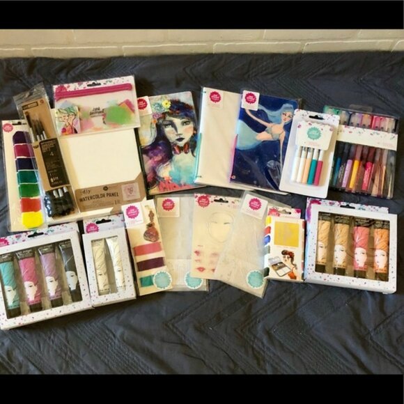 Jane Davenport/ Prima Mixed Media Bundle+++ - Picture 1 of 8